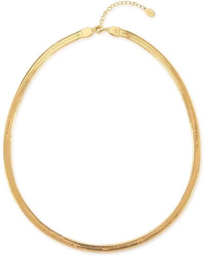 Cote Cache Ouroboros Snake Chain Necklace - Metallic