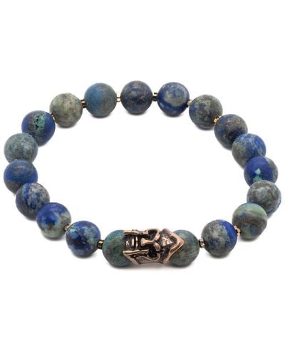 Ebru Jewelry Green World Bracelet - Blue