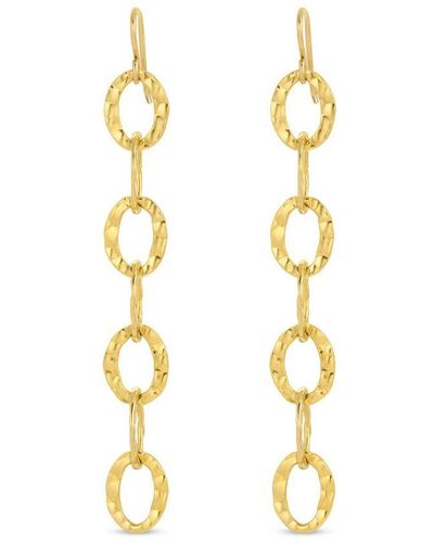 NAiiA Emilia Drop Earrings - Metallic