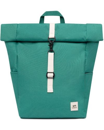 Lefrik Roll Top Mini Backpack Bauhaus - Green