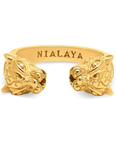 Nialaya Panther Ring In - Metallic