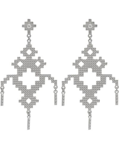 Zoe & Morgan Amaru Earrings - Metallic