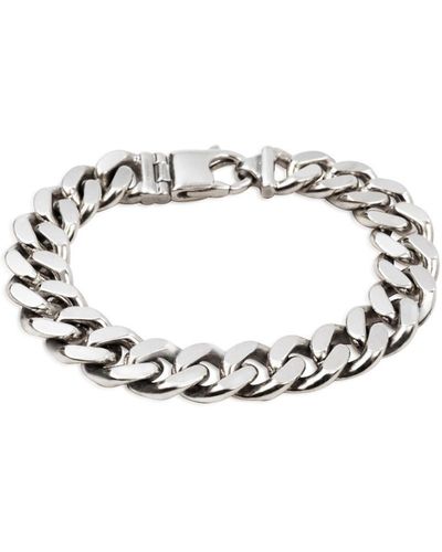 Undefined Jewelry Diamond Cut Chain Bracelet 13.3mm - Metallic
