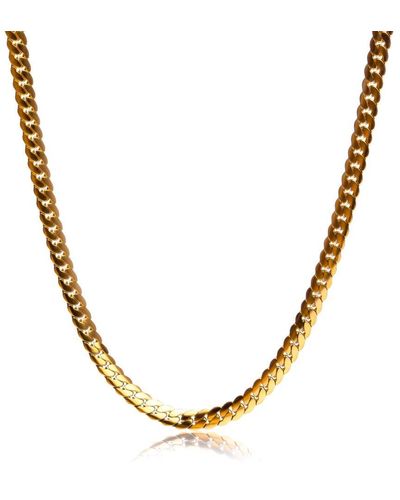 TSEATJEWELRY Sneak Chain Necklace - Metallic