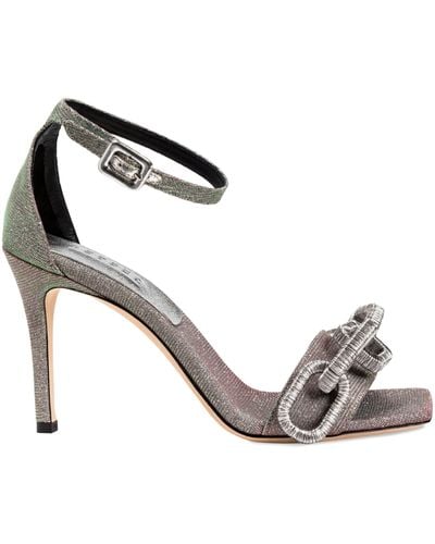 Serena Uziyel Catena Opaline High-heel Ankle Sandal - Metallic