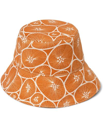 Gyllstad Korall Orange Sun Hat S/m - Brown