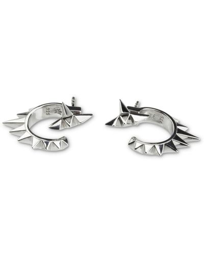 Kasun Vortex Earrings - Metallic