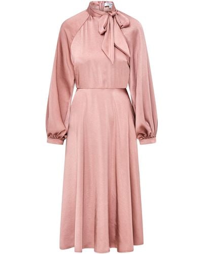 Loom London Neutrals / Iris Bow Dress Blush Pink