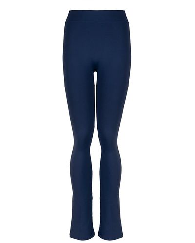 Balletto Athleisure Couture Straight Tech Bio Attivo leggings Blu Navy Scuro - Blue