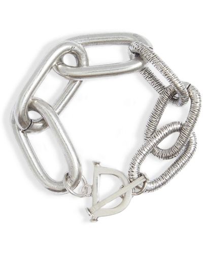 Lovard Bicycle Chunky Chain Link Bracelet - Metallic