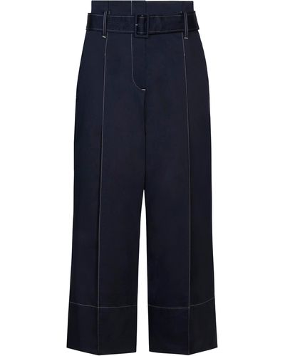 Mirla Beane High Waisted Trouser - Blue