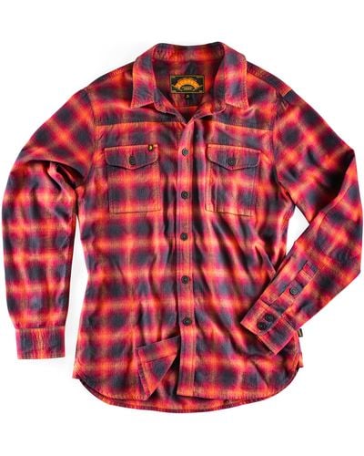 &SONS Trading Co &sons logger Shirt - Red