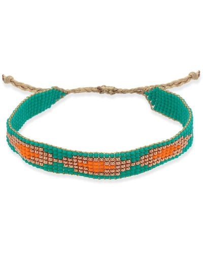 Milou Jewelry Ava Beaded Bracelet - Green
