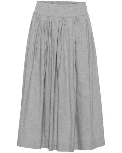GROBUND Mette Skirt - Grey