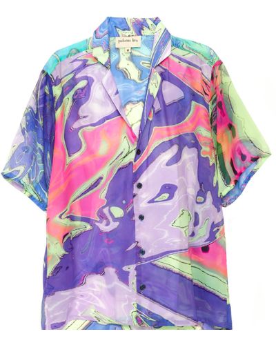 Paloma Lira Crater Shirt - Multicolor