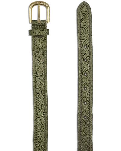 Nooki Design Kenwood Punched Belt-olive - Green