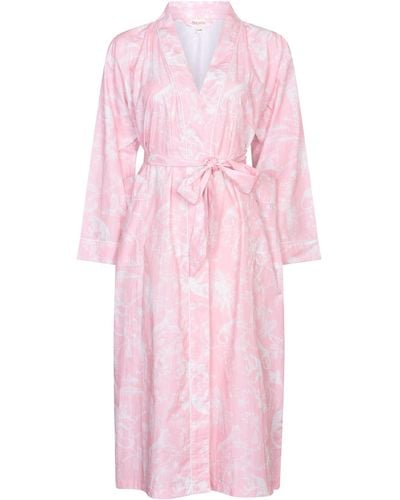 NoLoGo-chic Jungle Party Kimono Robe - Pink