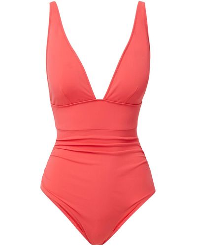Change of Scenery Niki One Piece Coral - Red