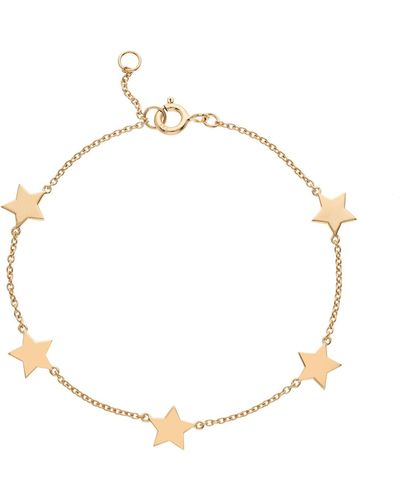 Auree Alta Gold Vermeil Star Bracelet - Metallic