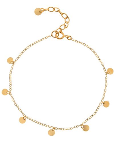 Auree Frascati Gold Vermeil Multi Disc Bracelet - Metallic