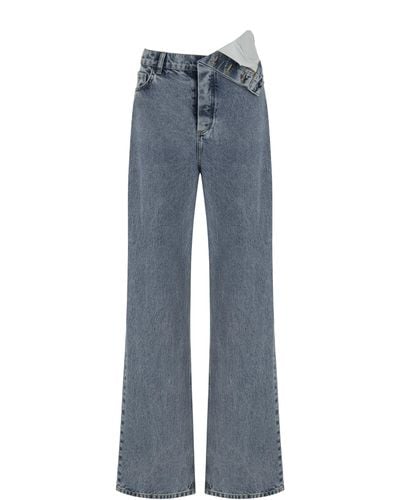 Nocturne High-waisted Jeans-ice - Blue