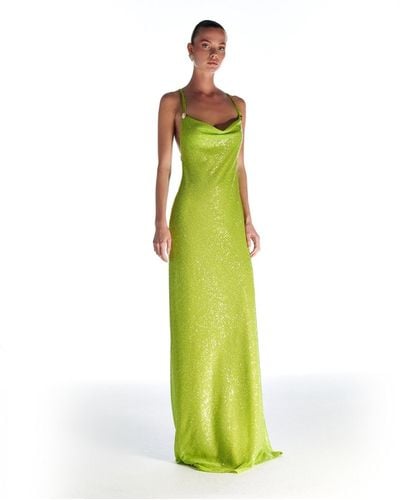 GIGII'S Aure Glam Dress - Green