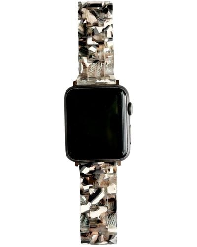 CLOSET REHAB Neutrals / Apple Watch Band In Galactic - Black
