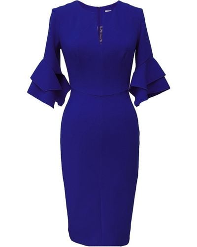 Mellaris Susan Cobalt Dress - Blue
