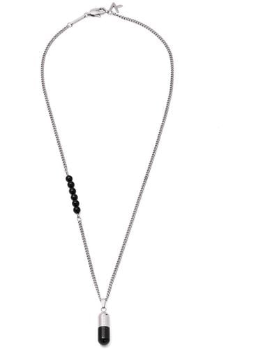 Klasse14 Duality Capsule Necklace - Metallic