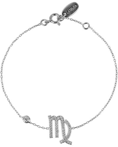 LÁTELITA London Zodiac Horoscope Star Sign Bracelet Virgo - Metallic