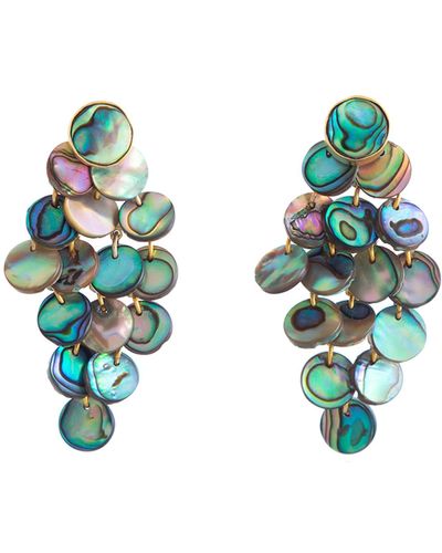 Lavani Jewels Multicolor Maldives Earrings - Metallic