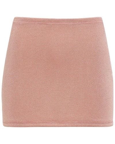 Montce Prima Pink Sparkle Micro Skirt
