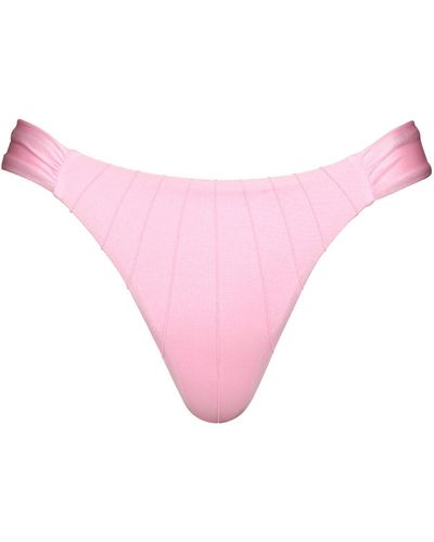 Noire Swimwear Pink Low Rise Bottom