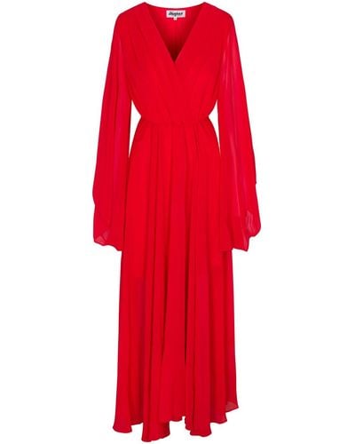 Meghan Fabulous Sunset Maxi Dress - Red