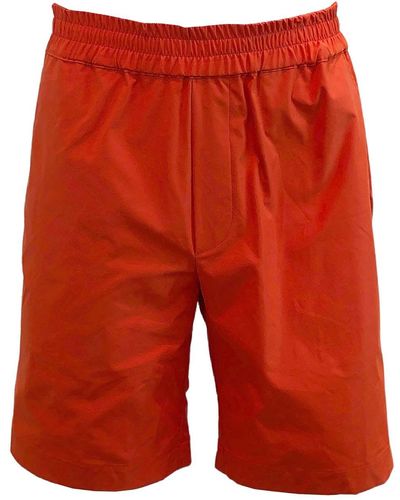 SNIDER Bermuda Shorts - Red