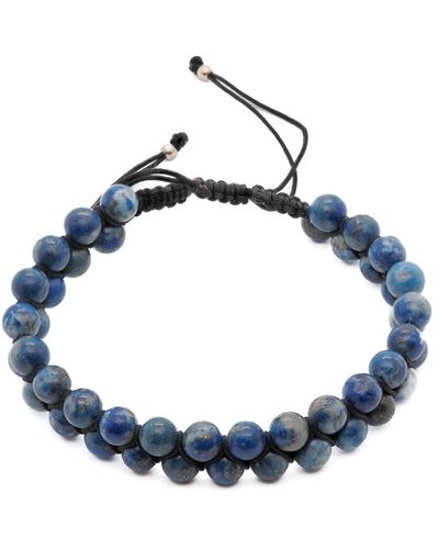 Ebru Jewelry Lapis Lazuli Energy Bracelet - Blue