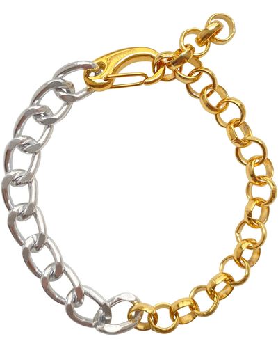 Smilla Brav Chain Bracelet Anne - Metallic