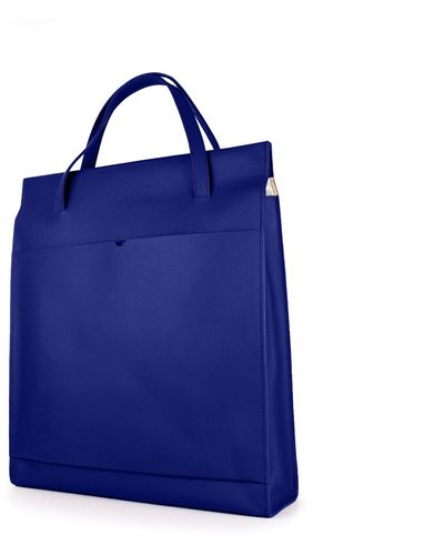 godi. Handmade Adjustable Tote Bag - Blue