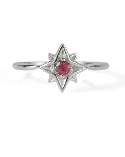 Charlotte's Web Jewellery Guiding North Star Ring - Metallic