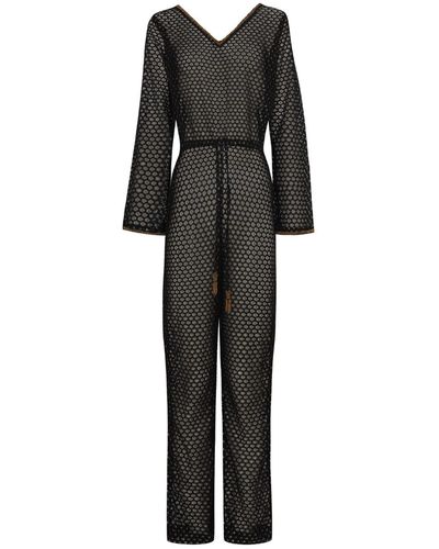 House of Dharma The Cleo Jumpsuit - Black