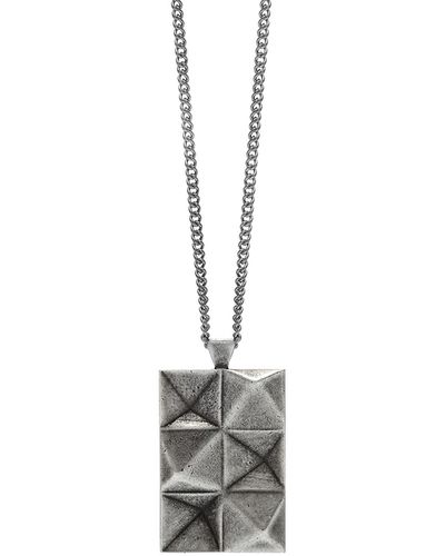 Northskull In 'n' Out Necklace In Aged - Metallic