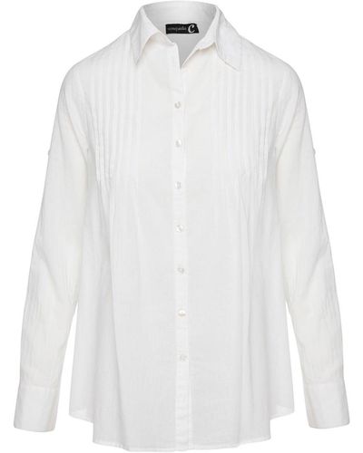 Conquista Cotton Shirt - White