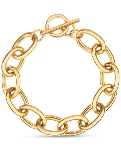 Amadeus Lola T-bar Chain Bracelet - Metallic