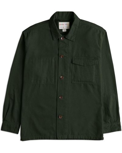 Uskees The 3003 Buttoned Workshirt - Green