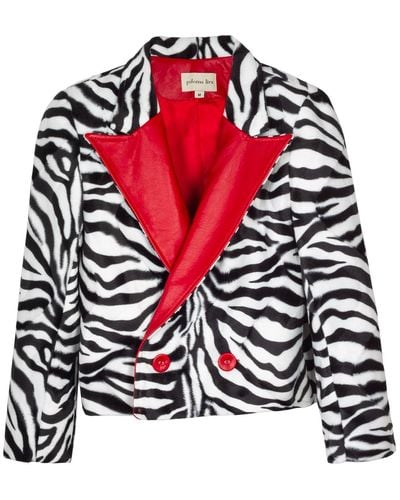 Paloma Lira Zebra Jacket - Multicolor