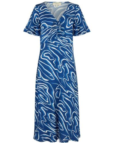 Mirla Beane Dahlia Dress - Blue