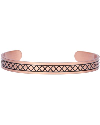 Harbour UK Bracelets Viking Solid Copper Cuff For . Eir - Pink
