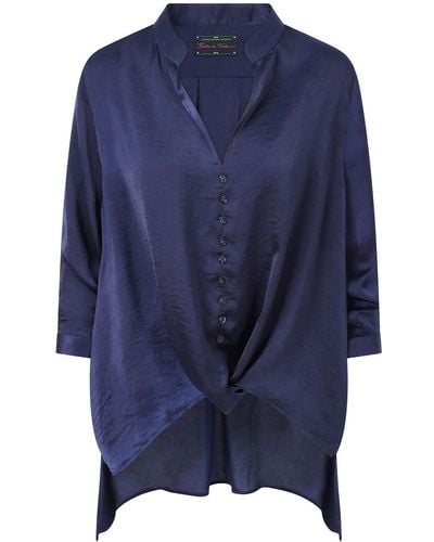 Beatrice von Tresckow Fritzi Oversized Shirt - Blue
