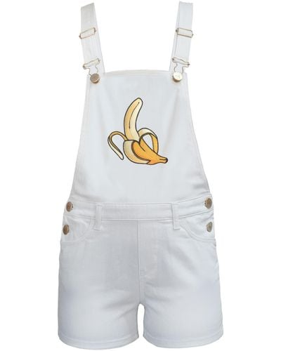 My Pair Of Jeans Funny Overalls - White
