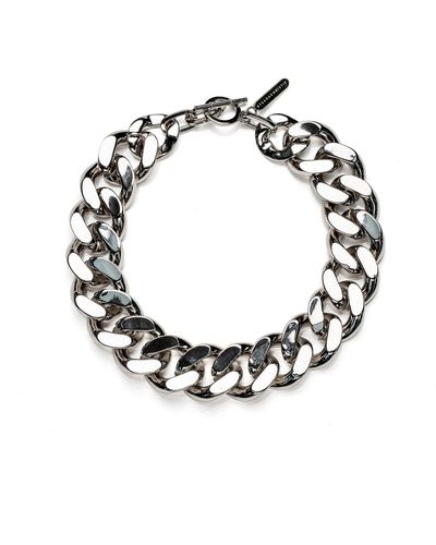 By Sara Christie The Boss Chain Necklace - Black